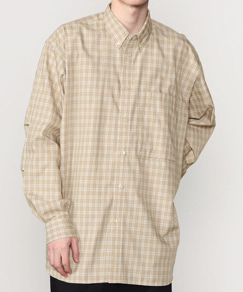 DAIWA PIER39 | TECH BUTTON DOWN SHIRT L/S GREN PLAID MEN（シャツ