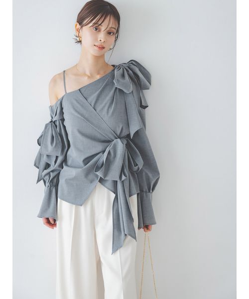 SNIDEL(スナイデル)の「マリンワイドパンツ(その他パンツ・レディース・アイボリー/ブラック/ベージュ・0/1)」の6枚目の写真