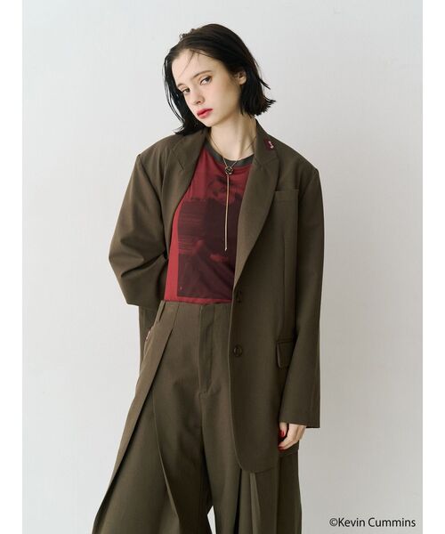 jouetie（ジュエティ）の「【KevinCummins×PosTokyo】Tank top（タンクトップ・レディース・ブラック/ピンク/オフホワイト・MEDIUM）」の14枚目の写真