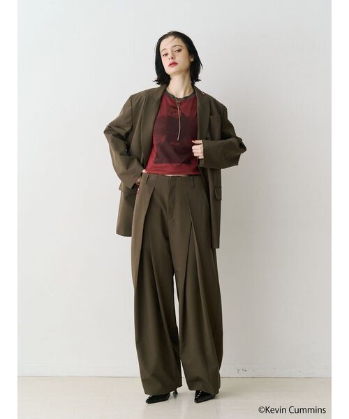 jouetie（ジュエティ）の「【KevinCummins×PosTokyo】Tank top（タンクトップ・レディース・ブラック/ピンク/オフホワイト・MEDIUM）」の18枚目の写真