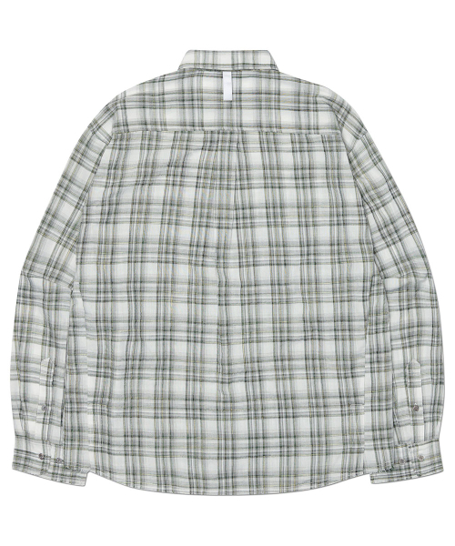 NOMANUAL(NOMANUAL)の「NEO CHECK SHIRT - BLACK(シャツ/ブラウス・レディース・その他・SMALL/MEDIUM/LARGE)」の4枚目の写真