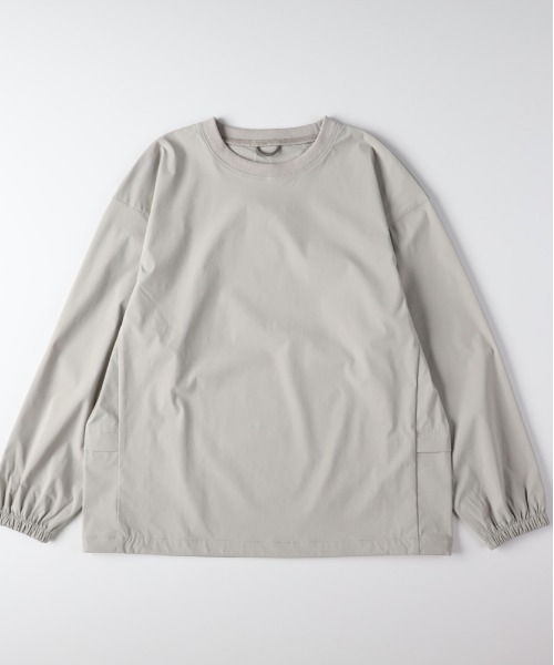 CAMP7(キャンプセブン)の「CAMP7(キャンプ7)アクティブロングスリーブTシャツ(Tシャツ/カットソー・メンズ・ベージュ/ブラック/ダークグレー・L/XL/S/M)」の3枚目の写真