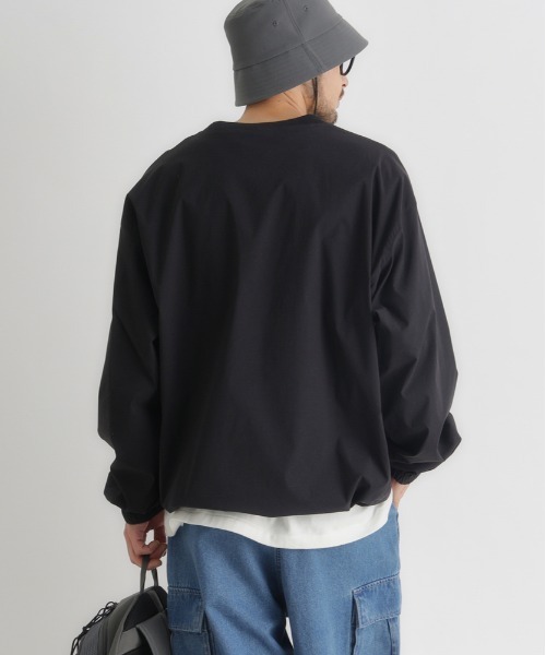 CAMP7(キャンプセブン)の「CAMP7(キャンプ7)アクティブロングスリーブTシャツ(Tシャツ/カットソー・メンズ・ベージュ/ブラック/ダークグレー・L/XL/S/M)」の6枚目の写真