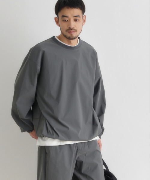 CAMP7(キャンプセブン)の「CAMP7(キャンプ7)アクティブロングスリーブTシャツ(Tシャツ/カットソー・メンズ・ベージュ/ブラック/ダークグレー・L/XL/S/M)」の9枚目の写真