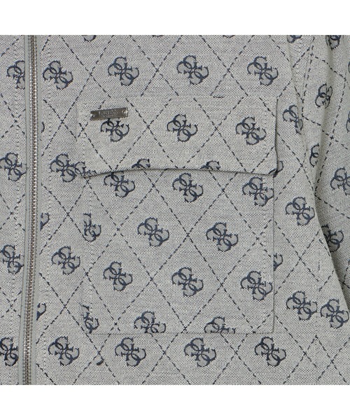 Guess（ゲス）の「4G Shacket 長袖シャツ（シャツ/ブラウス・メンズ・グレー/ベージュ系その他・XX-LARGE/LARGE/SMALL/MEDIUM/X-LARGE）」の6枚目の写真