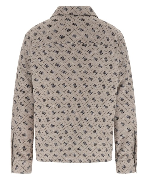 Guess（ゲス）の「4G Shacket 長袖シャツ（シャツ/ブラウス・メンズ・グレー/ベージュ系その他・XX-LARGE/LARGE/SMALL/MEDIUM/X-LARGE）」の14枚目の写真