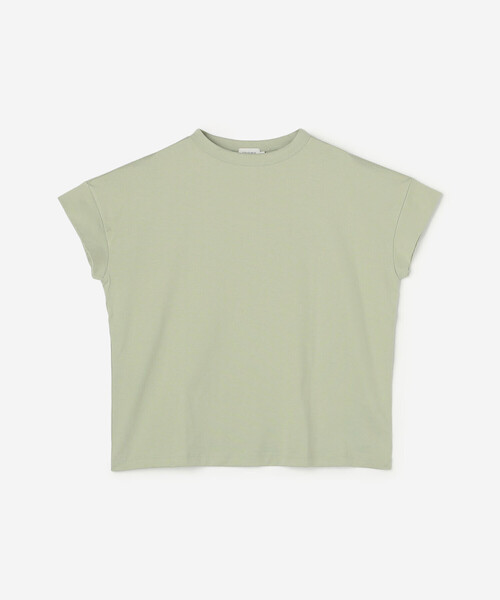 handvaerk（ハンドバーク）の「handvaerk | 60/2 ボトルネックTシャツ WOMEN（Tシャツ/カットソー・レディース・ピンク系その他/グレー系その他/ブラック/ブラウン系その他/ダークグレー/グリーン系その他/ホワイト/ホワイト系その他・S）」の8枚目の写真