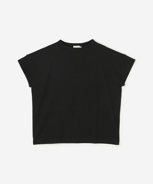 handvaerk（ハンドバーク）の「handvaerk | 60/2 ボトルネックTシャツ WOMEN（Tシャツ/カットソー・レディース・ピンク系その他/グレー系その他/ブラック/ブラウン系その他/ダークグレー/グリーン系その他/ホワイト/ホワイト系その他・S）」の4枚目の写真