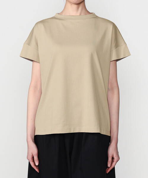 handvaerk（ハンドバーク）の「handvaerk | 60/2 ボトルネックTシャツ WOMEN（Tシャツ/カットソー・レディース・ピンク系その他/グレー系その他/ブラック/ブラウン系その他/ダークグレー/グリーン系その他/ホワイト/ホワイト系その他・S）」の16枚目の写真