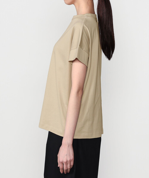 handvaerk（ハンドバーク）の「handvaerk | 60/2 ボトルネックTシャツ WOMEN（Tシャツ/カットソー・レディース・ピンク系その他/グレー系その他/ブラック/ブラウン系その他/ダークグレー/グリーン系その他/ホワイト/ホワイト系その他・S）」の15枚目の写真