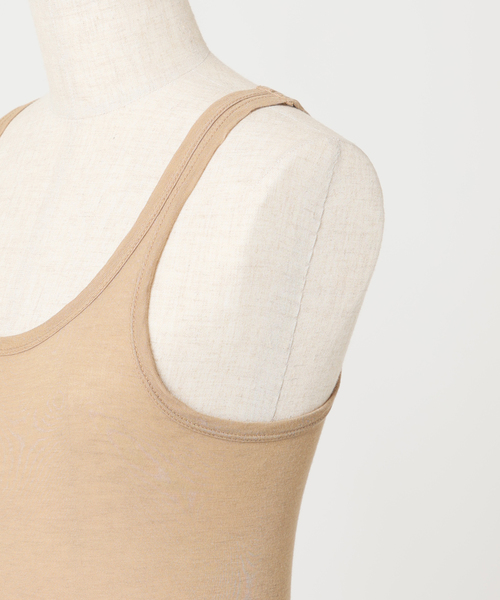 CITYSHOP（シティーショップ）の「ASHER LILY TANK L271-J134：タンクトップ（タンクトップ・レディース・ベージュ・SMALL）」の3枚目の写真