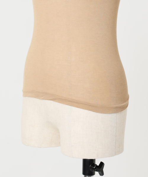 CITYSHOP(シティーショップ)の「ASHER LILY TANK L271-J134:タンクトップ(タンクトップ・レディース・ベージュ・SMALL)」の4枚目の写真