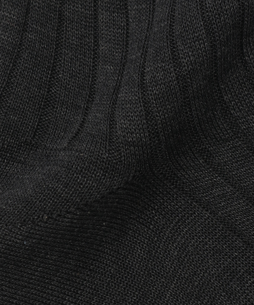 Bresciani（ブレシアニ）の「BRESCIANI ブレッシアーニ  別注リブソックス WD009UN0001（ソックス/靴下・レディース・グレー/チャコールグレー/ネイビー/レッド/キャメル/ホワイト・FREE）」の8枚目の写真