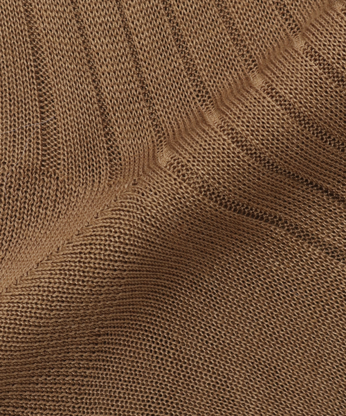 Bresciani（ブレシアニ）の「BRESCIANI ブレッシアーニ  別注リブソックス WD009UN0001（ソックス/靴下・レディース・グレー/チャコールグレー/ネイビー/レッド/キャメル/ホワイト・FREE）」の11枚目の写真