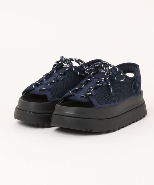 MACKINTOSH PHILOSOPHY(マッキントッシュ フィロソフィー)の「厚底レースアップサンダル(サンダル・レディース・アイボリー/ブラック/ネイビー/グレー・L(24.5cm)/M(23.5cm)/S(22.5cm))」の4枚目の写真