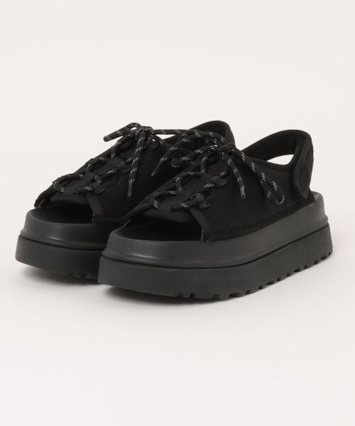 MACKINTOSH PHILOSOPHY(マッキントッシュ フィロソフィー)の「厚底レースアップサンダル(サンダル・レディース・アイボリー/ブラック/ネイビー/グレー・L(24.5cm)/M(23.5cm)/S(22.5cm))」の1枚目の写真