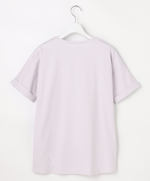 ANY SIS(エニィスィス)の「フラワープリント ロゴTシャツ(Tシャツ/カットソー・レディース・ネイビー系/ホワイト系/ライトグレー系・X-SMALL)」の19枚目の写真