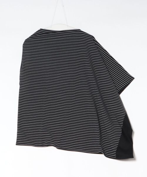 ATSURO TAYAMA（アツロウタヤマ）の「ボーダー切り替えアシンメトリープルオーバー（Tシャツ/カットソー・レディース・ホワイト系その他/ブラック系その他・M/L）」の11枚目の写真