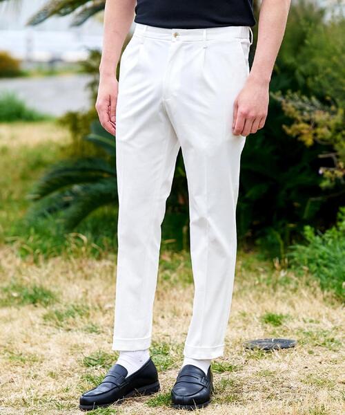 DRESSTERIOR（ドレステリア）の「【干場義雅×DRESSTERIOR/ウォッシャブル】コットントラウザーズ（その他パンツ・メンズ・ホワイト・85/82/79/76）」の13枚目の写真