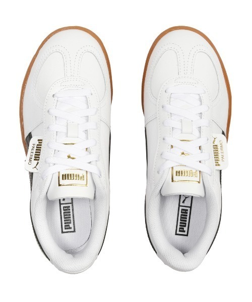 PUMA（プーマ）の「プーマ PUMA パレルモ ELEVATA LTH（スニーカー・レディース・ホワイト×ブラック・23.0cm/23.5cm/24.0cm/24.5cm/25.0cm/25.5cm/26.0cm）」の4枚目の写真