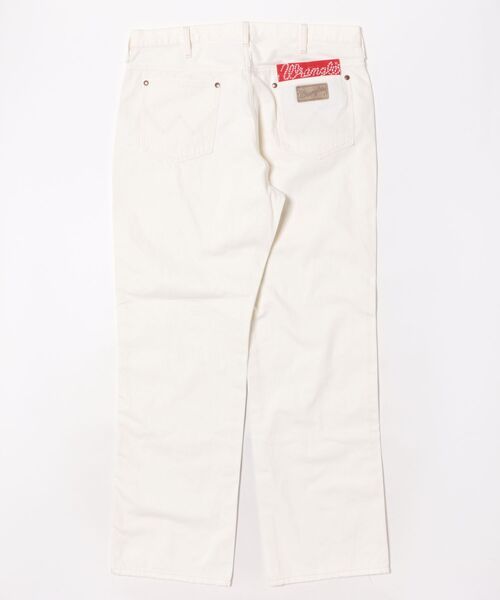 Lee（リー）の「Wrangler/ラングラー【US ORIGINAL】13MWZ ストレートジーンズ（デニムパンツ・メンズ・ホワイト・28/30/32/34/36）」の2枚目の写真