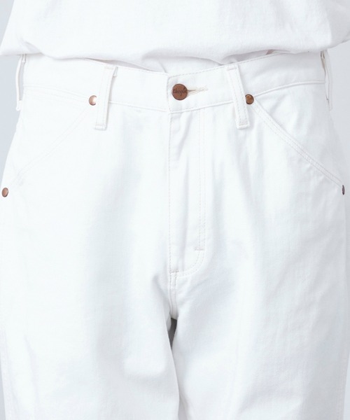 Lee（リー）の「Wrangler/ラングラー【US ORIGINAL】13MWZ ストレートジーンズ（デニムパンツ・メンズ・ホワイト・28/30/32/34/36）」の7枚目の写真