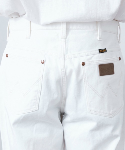 Lee（リー）の「Wrangler/ラングラー【US ORIGINAL】13MWZ ストレートジーンズ（デニムパンツ・メンズ・ホワイト・28/30/32/34/36）」の8枚目の写真