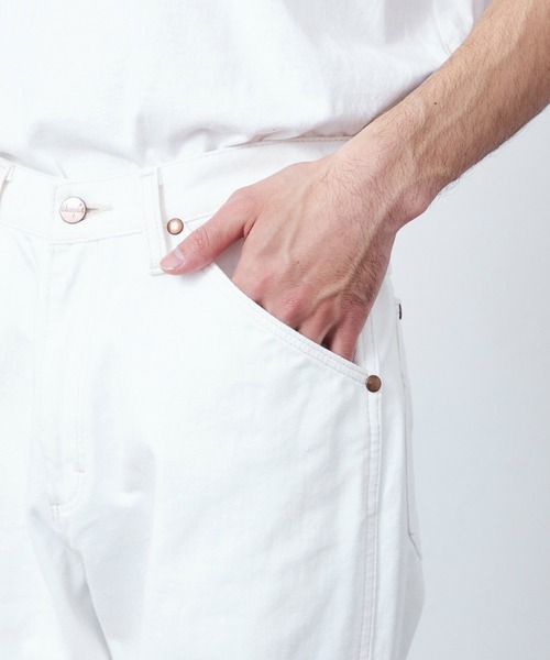 Lee（リー）の「Wrangler/ラングラー【US ORIGINAL】13MWZ ストレートジーンズ（デニムパンツ・メンズ・ホワイト・28/30/32/34/36）」の9枚目の写真
