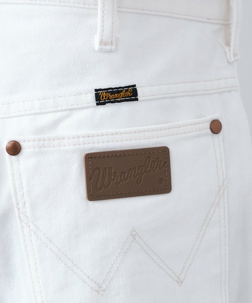 Lee（リー）の「Wrangler/ラングラー【US ORIGINAL】13MWZ ストレートジーンズ（デニムパンツ・メンズ・ホワイト・28/30/32/34/36）」の12枚目の写真