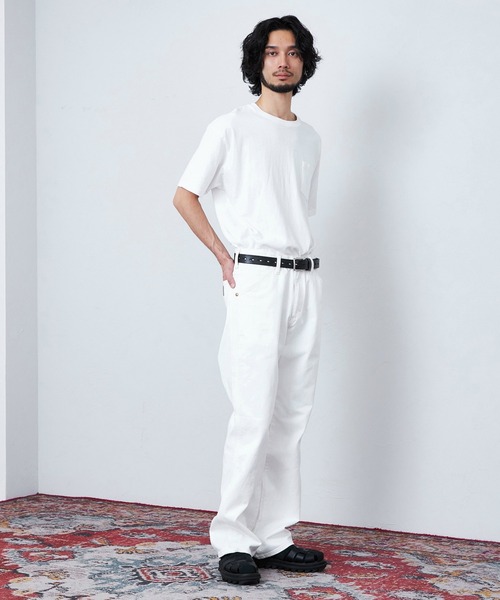 Lee（リー）の「Wrangler/ラングラー【US ORIGINAL】13MWZ ストレートジーンズ（デニムパンツ・メンズ・ホワイト・28/30/32/34/36）」の17枚目の写真