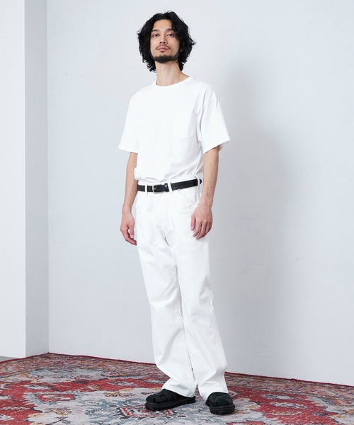 Lee（リー）の「Wrangler/ラングラー【US ORIGINAL】13MWZ ストレートジーンズ（デニムパンツ・メンズ・ホワイト・28/30/32/34/36）」の18枚目の写真