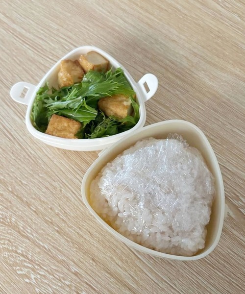 niko and...(ニコアンド)の「ニコロゴオニギリケース(お弁当箱・レディース・ホワイト・0)」の6枚目の写真