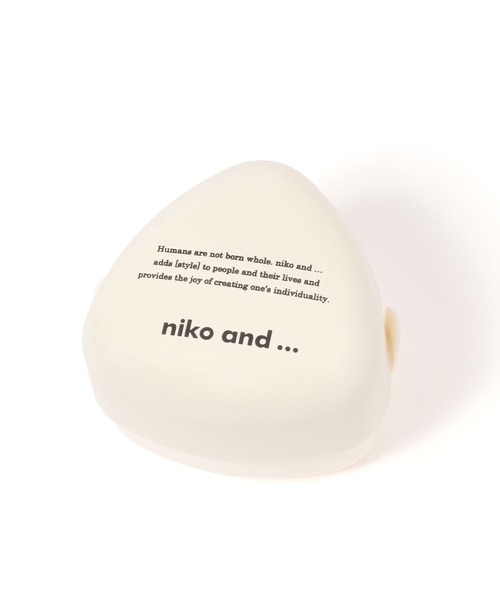 niko and...(ニコアンド)の「ニコロゴオニギリケース(お弁当箱・レディース・ホワイト・0)」の7枚目の写真