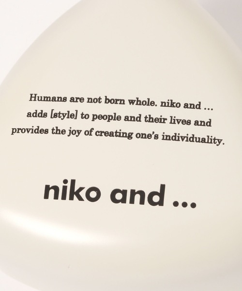 niko and...(ニコアンド)の「ニコロゴオニギリケース(お弁当箱・レディース・ホワイト・0)」の11枚目の写真