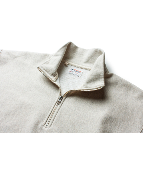 THE RESQ（ザーレスキュー）の「CLASSIC HALF ZIP SWEATSHIRT [OATMEAL]（スウェット・メンズ・その他・LARGE/X-LARGE/MEDIUM）」の3枚目の写真