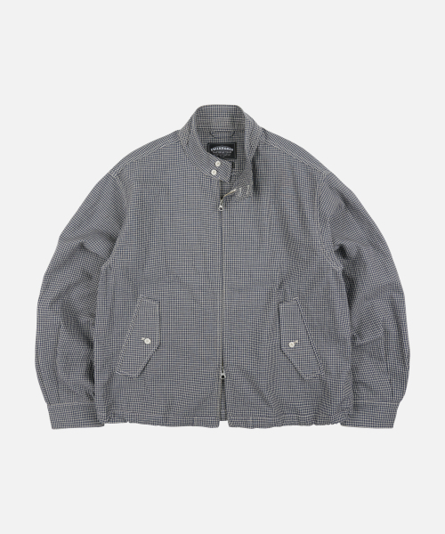 FRIZMWORKS(フリズムワークス)の「CHECK BUDDY HARRINGTON JACKET _ SEA BLUE(ブルゾン・メンズ・その他・SMALL/MEDIUM/LARGE/X-LARGE)」の1枚目の写真