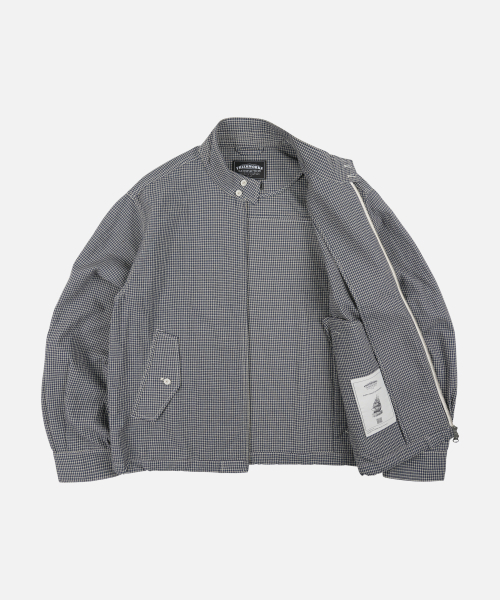 FRIZMWORKS(フリズムワークス)の「CHECK BUDDY HARRINGTON JACKET _ SEA BLUE(ブルゾン・メンズ・その他・SMALL/MEDIUM/LARGE/X-LARGE)」の2枚目の写真