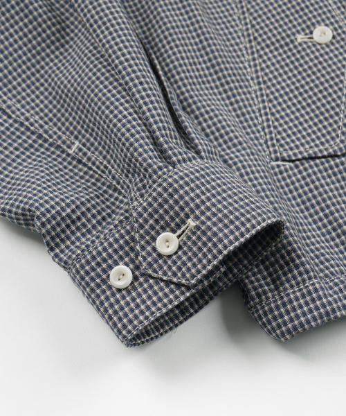 FRIZMWORKS(フリズムワークス)の「CHECK BUDDY HARRINGTON JACKET _ SEA BLUE(ブルゾン・メンズ・その他・SMALL/MEDIUM/LARGE/X-LARGE)」の6枚目の写真