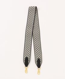 AVALON(U.Q)（アバロン）の「ジグザグジャガードレザーバッグ用ショルダーストラップ（ベルト）」