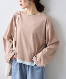 CIAOPANIC TYPY(�`���I�p�j�b�N�e�B�s�[)�́y�ڐG�⊴/�ꖇ�Ō��܂�z�t�F�C�N���C���[�h�V�A�[�X���u�h�J�I�[�o�[Tee(T�V���c/�J�b�g�\�[)