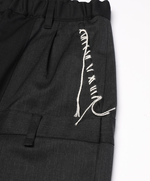 DISCOVERED(ディスカバード)の「TWO OVER PANTS(その他パンツ・メンズ・グレー/ブラック・1/3)」の5枚目の写真