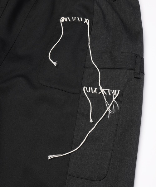 DISCOVERED(ディスカバード)の「TWO OVER PANTS(その他パンツ・メンズ・グレー/ブラック・1/3)」の4枚目の写真