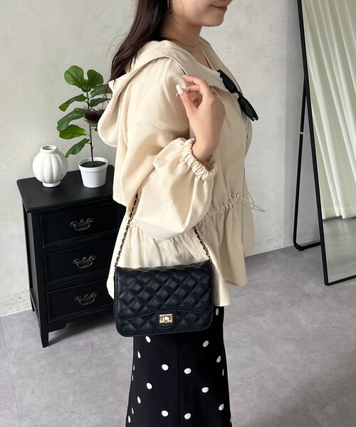 prose verse（プロズヴェール）の「【UVカット】バックヨークドロストペプラムマウンテンパーカー（ブルゾン・レディース・アイボリー/カーキ/ブラック・LARGE/MEDIUM）」の14枚目の写真