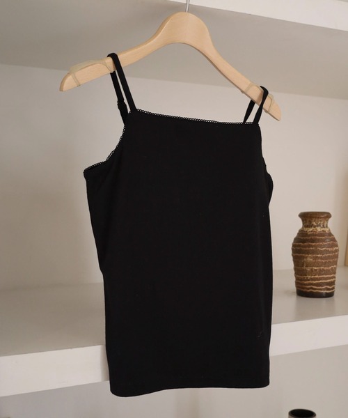 archives(アルシーヴ)の「カップ付きハリヌキカットキャミソール(キャミソール・レディース・オフホワイト・MEDIUM)」の6枚目の写真