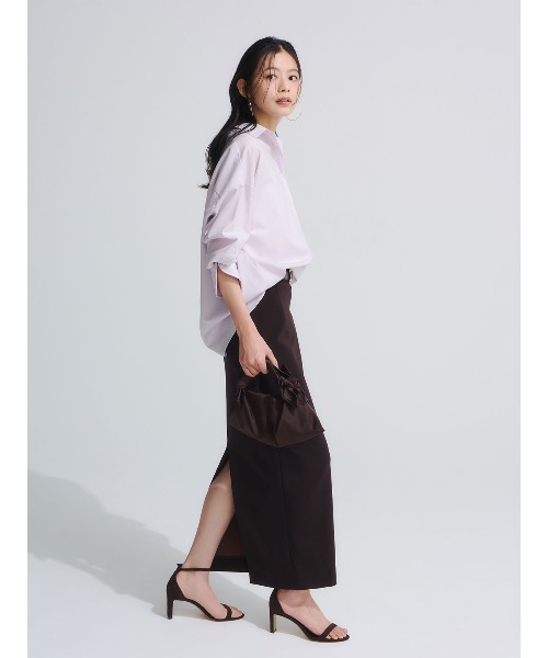 anuans(アニュアンス)の「ジャージタイトスカート(スカート・レディース・ブラック/ピンク/ブラウン/ホワイト系その他・MEDIUM/SMALL)」の18枚目の写真