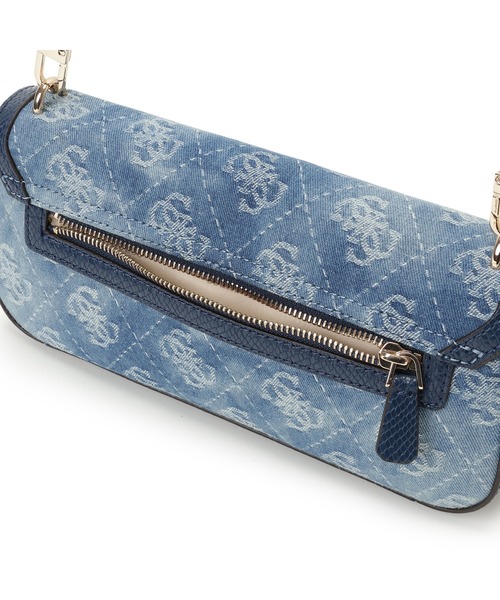 Guess(ゲス)の「DOVIE Flap Shoulder Bag ショルダーバッグ(ショルダーバッグ・レディース・ブルー系その他・ONE SIZE)」の8枚目の写真