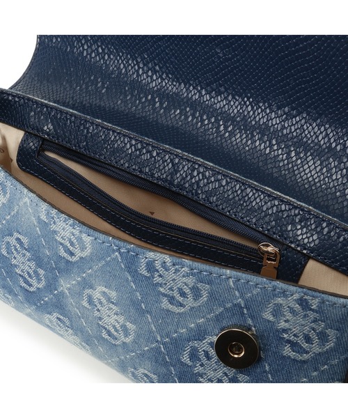 Guess(ゲス)の「DOVIE Flap Shoulder Bag ショルダーバッグ(ショルダーバッグ・レディース・ブルー系その他・ONE SIZE)」の9枚目の写真