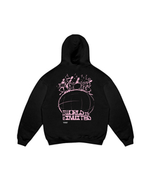 Kompakt Record Bar（コンパクトレコードバー）の「KRB x Elijah Anderson Graphic Hoodie - Black（パーカー）」