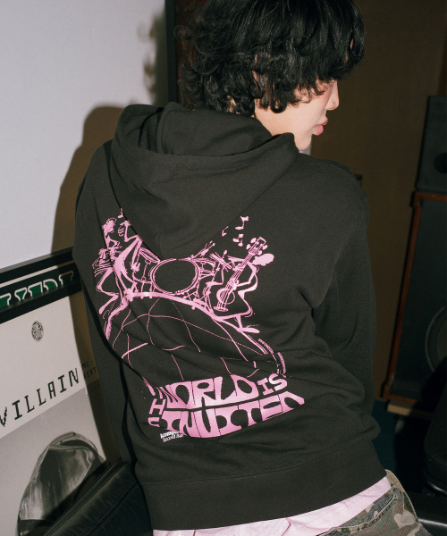 Kompakt Record Bar(コンパクトレコードバー)の「KRB x Elijah Anderson Graphic Hoodie - Black(パーカー・メンズ・その他・LARGE/X-LARGE/XX-LARGE)」の3枚目の写真