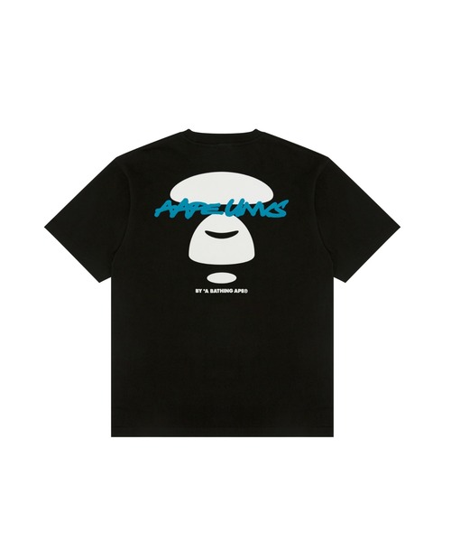 AAPE BY A BATHING APE(エーエイプバイアベイシングエイプ)の「AAPE BASIC TEE(Tシャツ/カットソー・メンズ・ホワイト/ブラック・LARGE/MEDIUM/SMALL/X-LARGE/XX-LARGE)」の2枚目の写真